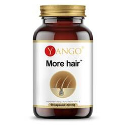 Yango More hair na wsparcie zdrowych włosów 90 kaps.