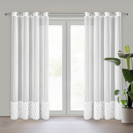Firanka  MH/Z/ROSES/3/B 140X250 PRZEL