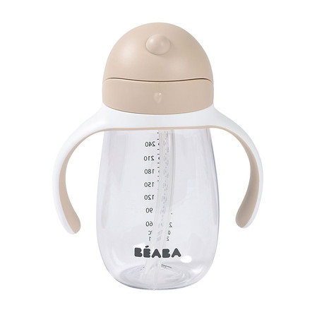 Beaba Bidon niekapek ze słomką tritanowy 300 ml Clay Earth