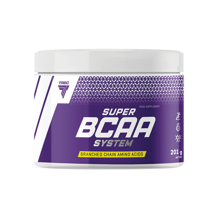 Trec SUPER BCAA SYSTEM Aminokwasy + Witamiana B6 + Regeneracja 300 kaps.