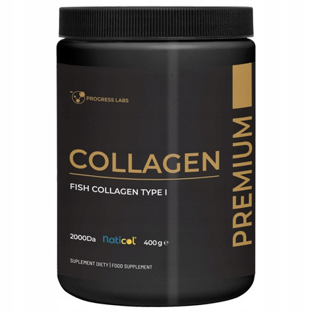 Progress Labs Kolagen Rybi Naticol® Premium Typu I 100% Pure Powder 400G