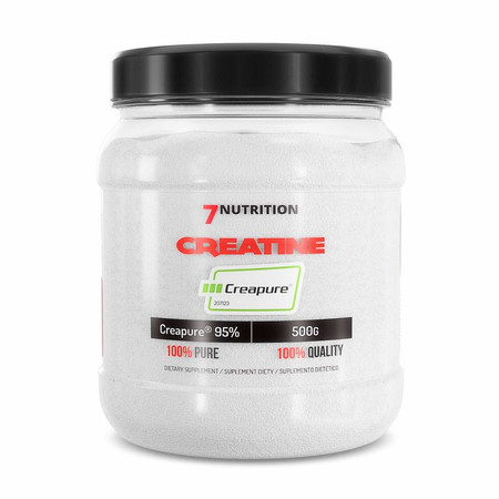 7NUTRITION CREATINE CREAPURE kreatyna monohydrat 500 g smak naturalny