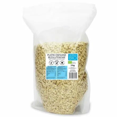 Horeca − Płatki owsiane bezglutenowe BIO − 3 kg