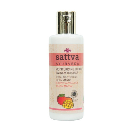  Sattva - Herbal Moisturising Lotion nawilżający balsam do ciała Mango 210ml
