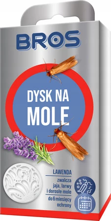 Bros Dysk na mole lawendowy
