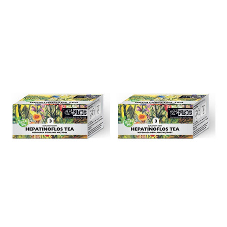 Zestaw: 2x HB Flos Hepatinoflos Tea 3 20 saszetek