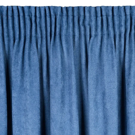 ZASŁONA GOTOWA AMAYA NA TAŚMIE 140 X 250 CM GRANATOWY