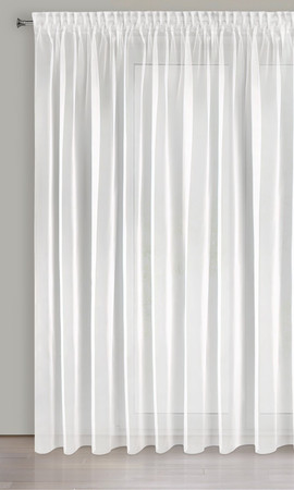 FIRANA GOTOWA ESEL NA TAŚMIE 400 X 250 CM BIAŁY