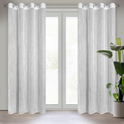 ZASŁONA GOTOWA LORI 140 X 250 CM BIAŁY