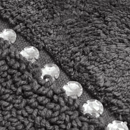 DYWANIK ŁAZIENKOWY CHIC 60 X 90 CM STALOWY