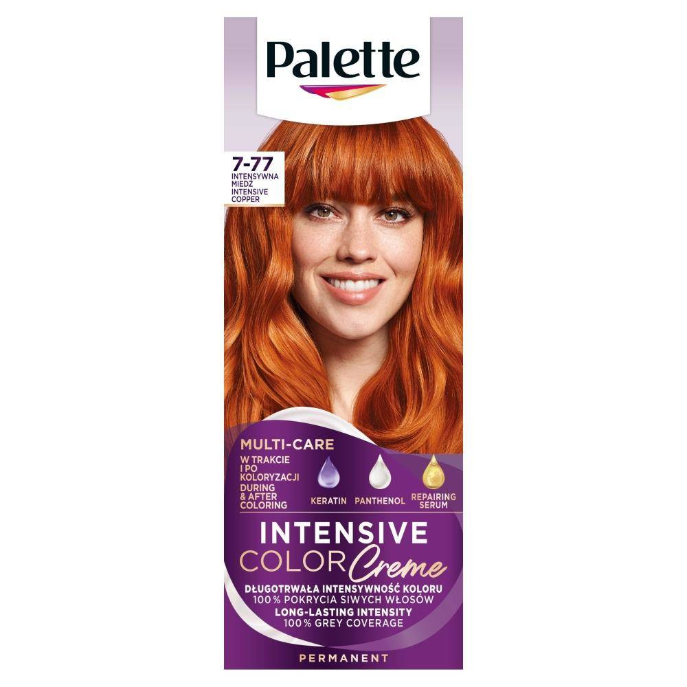 Palette Intensive Color Creme Krem koloryzujący nr 7-1 Chłodny Średni Blond 1op. - Nabea.pl