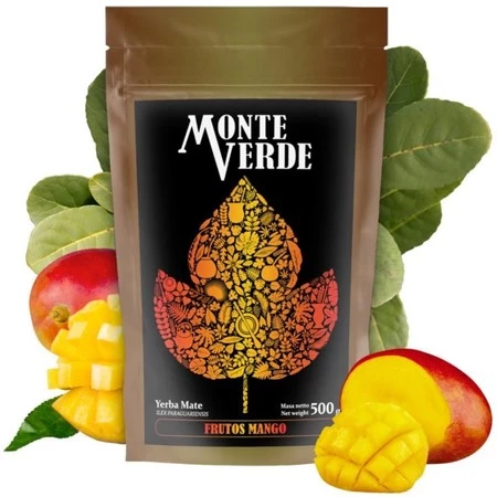 Yerba Mate Monte Verde FRUTOS MANGO 500 g
