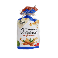 Ciasteczka owsiane z migdałami 150 g