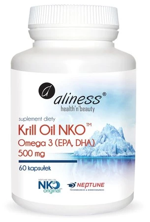 Aliness Krill Oil NKO 500 mg x 60 kaps.