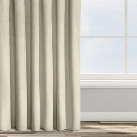 ZASŁONA GOTOWA D91 ROSA NA TAŚMIE 140 X 270 CM BEŻOWY