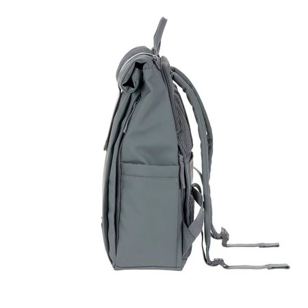 Lassig Green Label Plecak dla mam z akcesoriami Rolltop Up Backpack anthracite