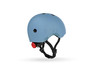 SCOOTANDRIDE Kask S-M dla dzieci 3+ Steel