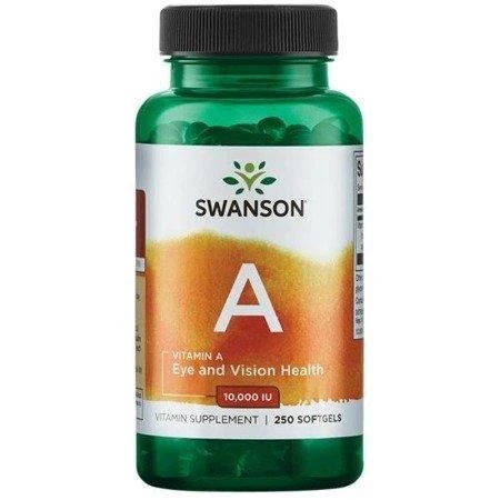 SWANSON Beta Carotene 10.000IU - Beta Karoten (250 kaps.)