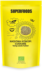 SUPERFOODS Konopia łuskana BIO 200g BIO PLANET