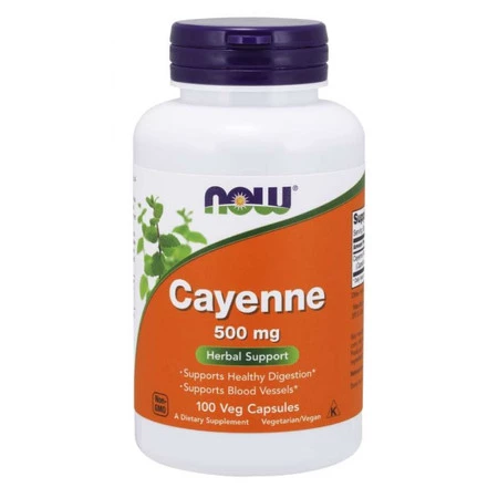 Cayenne - Pieprz kajeński 500 mg (100 kaps.)