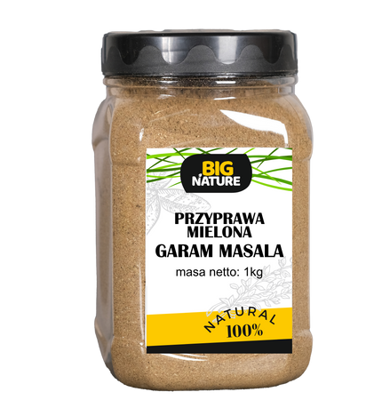 PRZYPRAWA GARAM MASALA MIEL. bez soli i chem 1KG