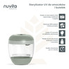Nuvita, Sterylizator UV do smoczków i butelek, Sage Green