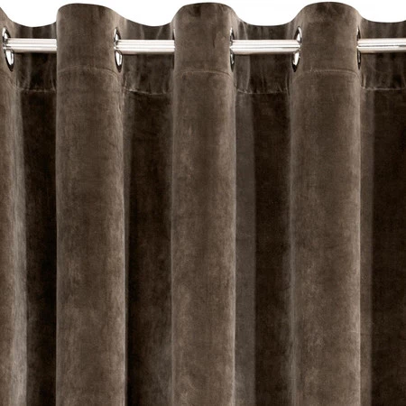 ZASŁONA GOTOWA VILLA 140 X 250 CM BRĄZOWY