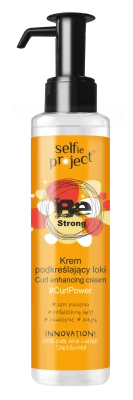 Selfie Project, BE STRONG, Krem Podkreślający Loki CurlPower 150 ml