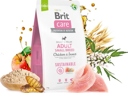 BRIT Care Dog Sustainable Adult Small Chicken Insect 3kg