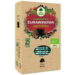 Dary Natury − Herbata żurawinowa Eko − 25 x 2.5 g