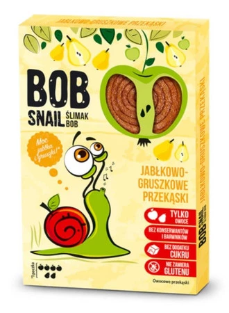 Bob Snail jabłko-gruszka, 60g