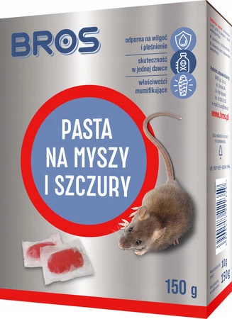 Bros Pasta na myszy i szczury 150 G