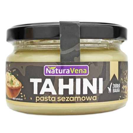 Naturavena Pasta sezamowa Tahini 100% naturalna 185 g
