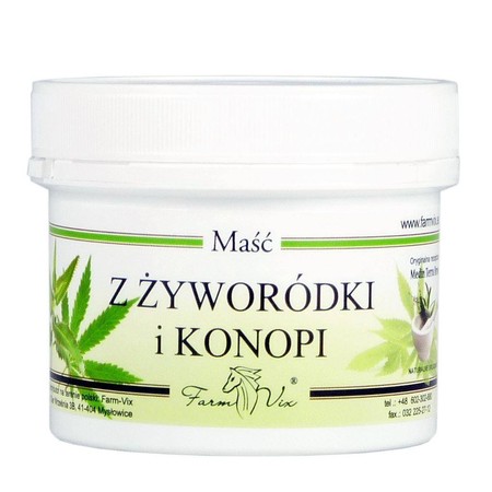  FarmVix − Maść z żyworódki i konopi − 150 ml