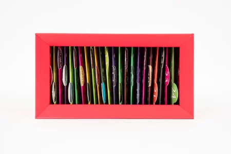 English Tea Shop, Czerwony kalendarz adwentowy z herbatami, 25 saszetek