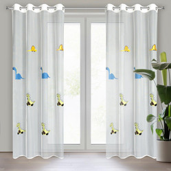 FIRANA GOTOWA DINO 140 X 250 CM BIAŁY