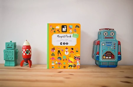 Janod Magnetyczna układanka 4 pory roku Magnetibook