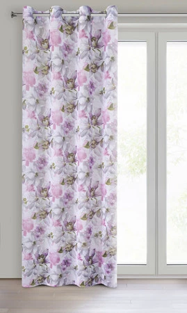 ZASŁONA GOTOWA BELLA 140 X 250 CM CIEMNORÓŻOWY