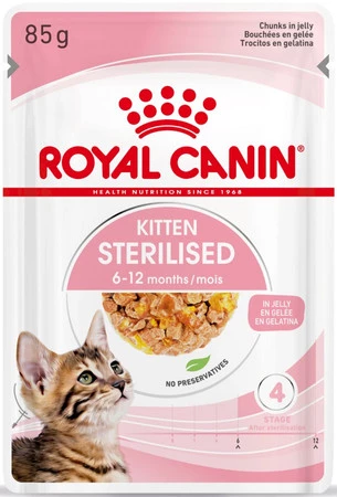 ROYAL CANIN Kitten Sterilised w galaretce 85g