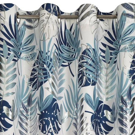 ZASŁONA GOTOWA MALTA 140 X 250 CM GRANATOWY