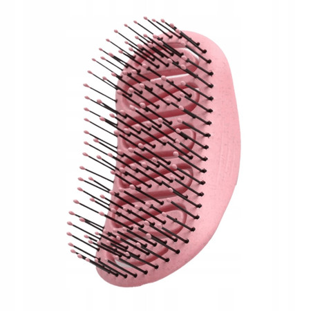 Smooth Glide szczotka do rozczesywania włosów ze słomy pszenicznej Pink