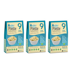 Zestaw: 3x Better Than Foods Makaron Konjac Typu Noodle Tagliatelle bezglutenowy bio 385g