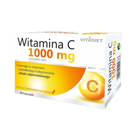Vitadiet Witamina C na odporność 1000Mg 60 kaps.