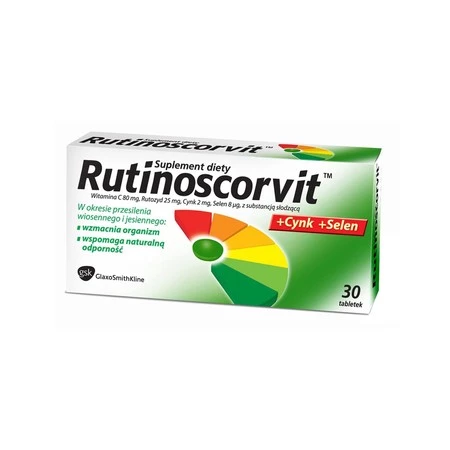 Rutinoscorvit na wzmocnienie organizmu 30 tabletek