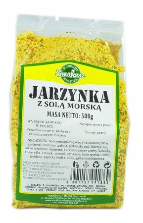 Smakosz − Jarzynka z solą morską − 500 g