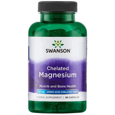 SWANSON Albion Chelat Magnezu 133mg, 90kaps.