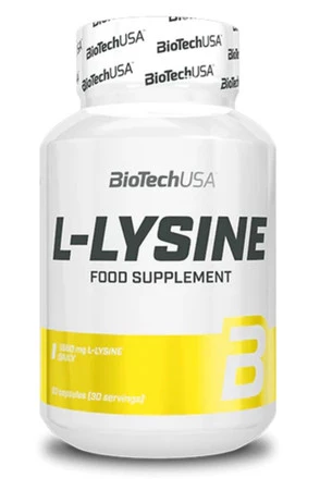 BioTech USA L-Lysine Aminokwasy 90 kaps.