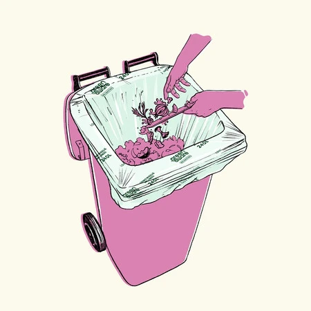 GreenAware, Kompostowalne worki na śmieci 240 L, 3 szt.