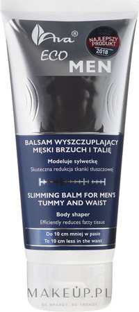 Ava Eco Men balsam wyszczuplający męski brzuch i talię 200ml - AVA