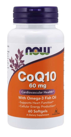 Koenzym Q10 i Omega-3 (60 kaps.)